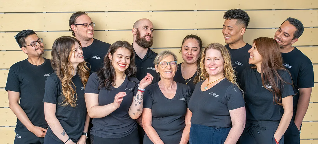 Chiropractor Torrance CA Ernest Kim With Entire Team