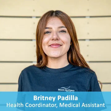 Chiropractic Torrance, CA Britney Padilla Meet The Team